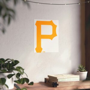 MLB Team Logos Pittsburgh Pirates Painting Bedroom Living Room Wall Art Décor Matte Vertical Posters