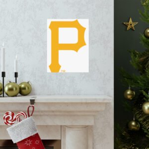 MLB Team Logos Pittsburgh Pirates Painting Bedroom Living Room Wall Art Décor Matte Vertical Posters