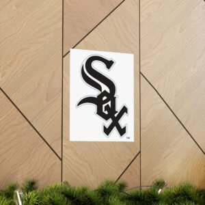 MLB Team Logos Chicago White Sox Painting Bedroom Living Room Wall Art Décor Matte Vertical Posters
