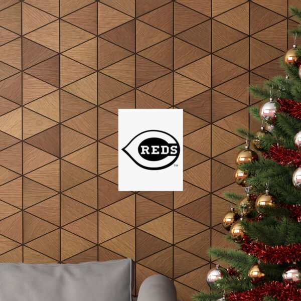 MLB Team Logos Cincinnati Reds Painting Bedroom Living Room Wall Art Décor Matte Vertical Posters