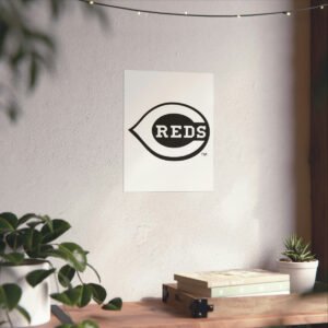 MLB Team Logos Cincinnati Reds Painting Bedroom Living Room Wall Art Décor Matte Vertical Posters