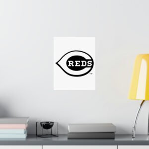 MLB Team Logos Cincinnati Reds Painting Bedroom Living Room Wall Art Décor Matte Vertical Posters