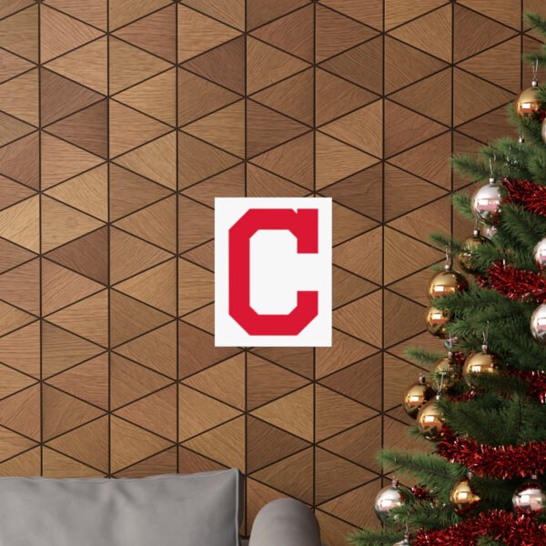 MLB Team Logos Cleveland Guardians Painting Bedroom Living Room Wall Art Décor Matte Vertical Posters