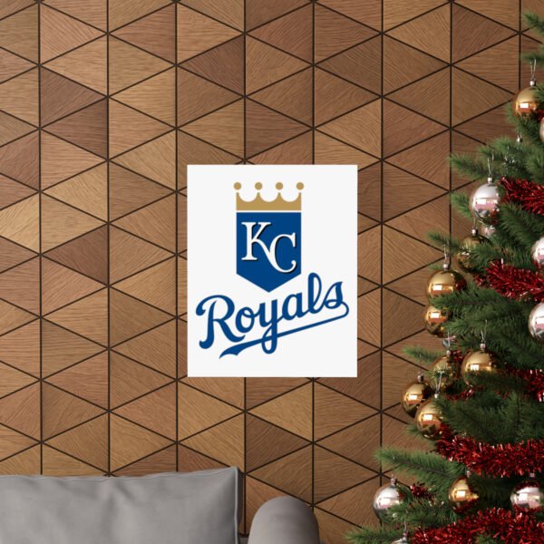 MLB Team Logos Kansas City Royals Painting Bedroom Living Room Wall Art Décor Matte Vertical Posters