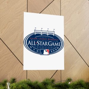MLB Team Logos All-Star Game Painting Bedroom Living Room Wall Art Décor Matte Vertical Posters
