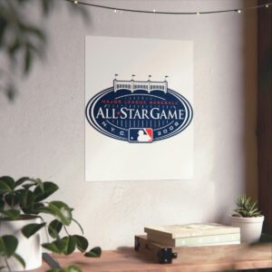 MLB Team Logos All-Star Game Painting Bedroom Living Room Wall Art Décor Matte Vertical Posters
