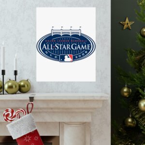 MLB Team Logos All-Star Game Painting Bedroom Living Room Wall Art Décor Matte Vertical Posters