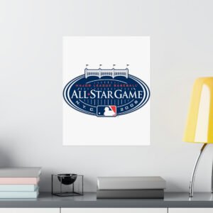 MLB Team Logos All-Star Game Painting Bedroom Living Room Wall Art Décor Matte Vertical Posters