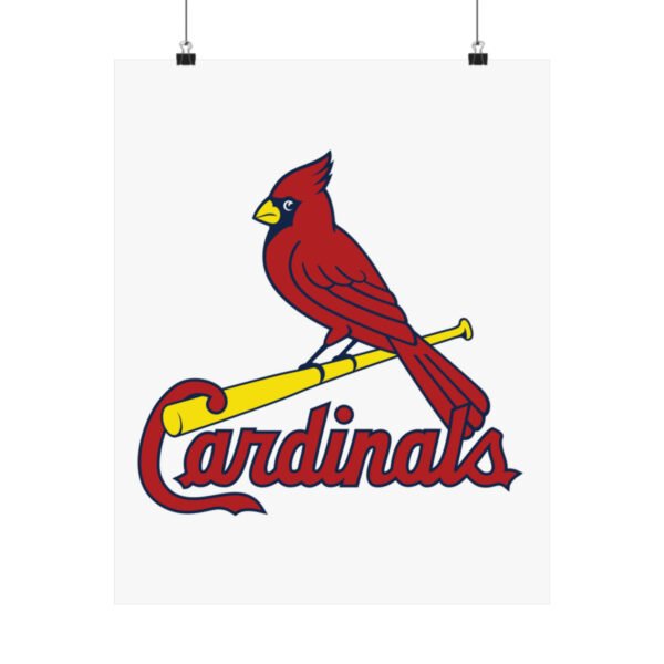 MLB Team Logos St. Louis Cardinals Painting Bedroom Living Room Wall Art Décor Matte Vertical Posters