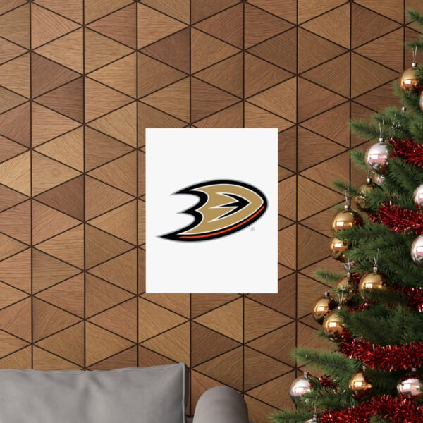 NHL Team Logos Anaheim Ducks Painting Bedroom Living Room Wall Art Décor Matte Vertical Posters