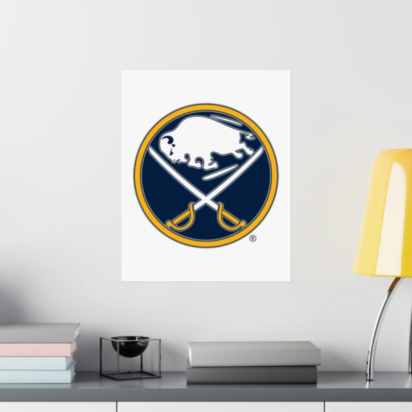 NHL Team Logos Buffalo Sabres Painting Bedroom Living Room Wall Art Décor Matte Vertical Posters