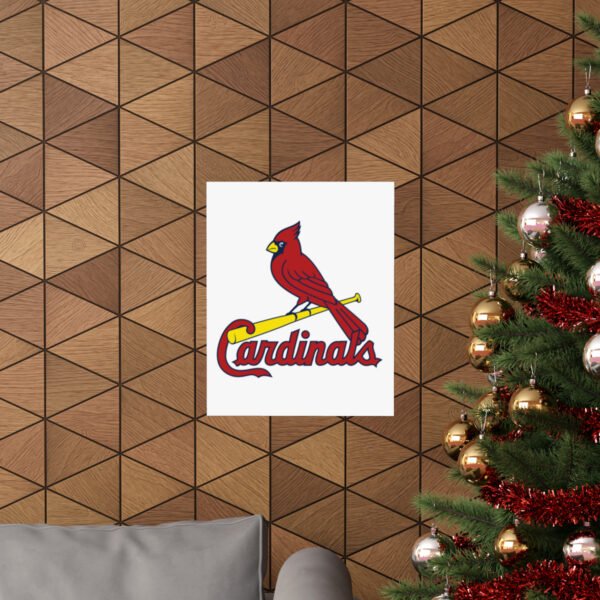 MLB Team Logos St. Louis Cardinals Painting Bedroom Living Room Wall Art Décor Matte Vertical Posters