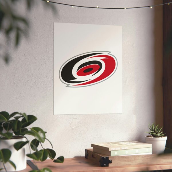 NHL Team Logos Carolina Hurricanes Painting Bedroom Living Room Wall Art Décor Matte Vertical Posters