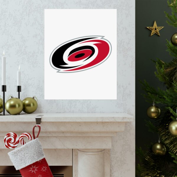 NHL Team Logos Carolina Hurricanes Painting Bedroom Living Room Wall Art Décor Matte Vertical Posters