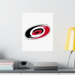NHL Team Logos Carolina Hurricanes Painting Bedroom Living Room Wall Art Décor Matte Vertical Posters