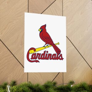 MLB Team Logos St. Louis Cardinals Painting Bedroom Living Room Wall Art Décor Matte Vertical Posters