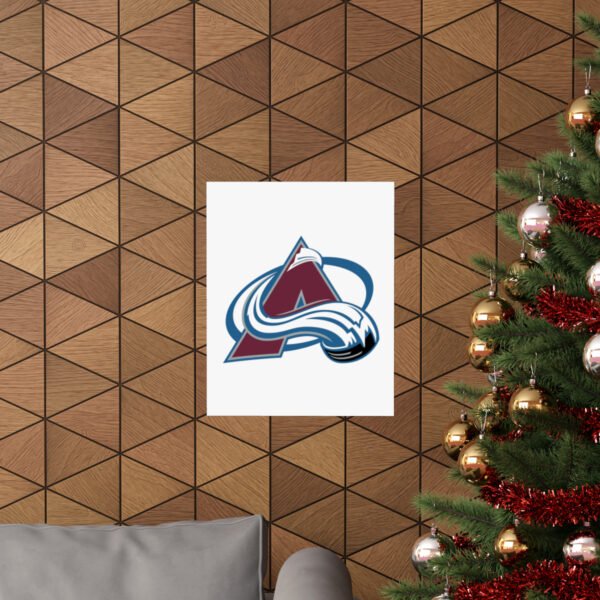 NHL Team Logos Colorado Avalanche Painting Bedroom Living Room Wall Art Décor Matte Vertical Posters