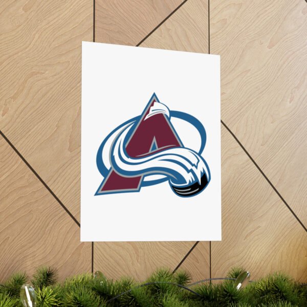 NHL Team Logos Colorado Avalanche Painting Bedroom Living Room Wall Art Décor Matte Vertical Posters