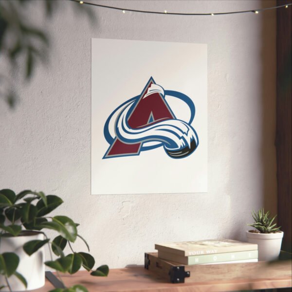 NHL Team Logos Colorado Avalanche Painting Bedroom Living Room Wall Art Décor Matte Vertical Posters