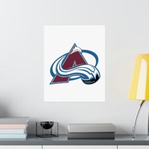 NHL Team Logos Colorado Avalanche Painting Bedroom Living Room Wall Art Décor Matte Vertical Posters