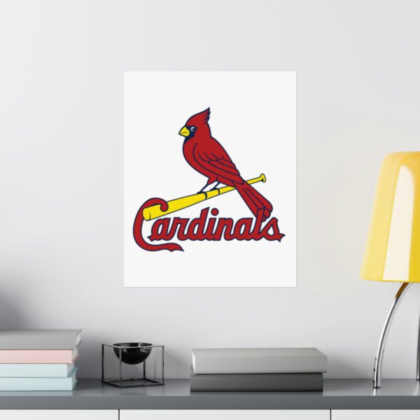 MLB Team Logos St. Louis Cardinals Painting Bedroom Living Room Wall Art Décor Matte Vertical Posters