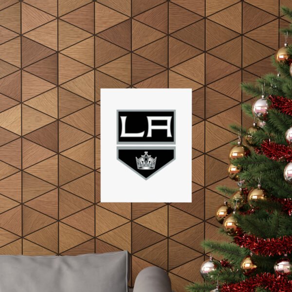 NHL Team Logos Los Angeles Kings Painting Bedroom Living Room Wall Art Décor Matte Vertical Posters