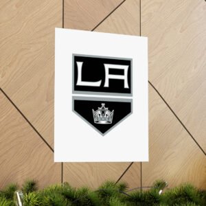 NHL Team Logos Los Angeles Kings Painting Bedroom Living Room Wall Art Décor Matte Vertical Posters