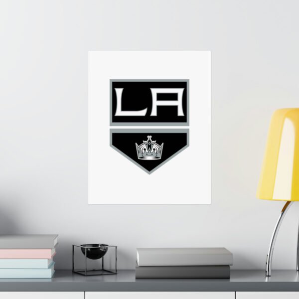 NHL Team Logos Los Angeles Kings Painting Bedroom Living Room Wall Art Décor Matte Vertical Posters