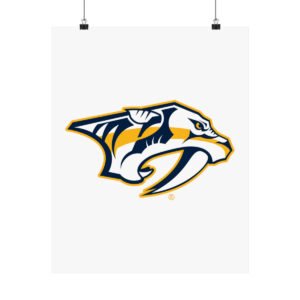 NHL Team Logos Nashville Predators Painting Bedroom Living Room Wall Art Décor Matte Vertical Posters