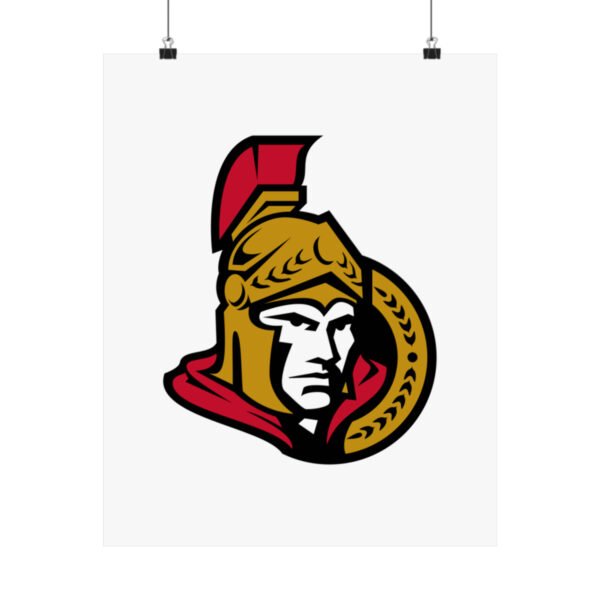 NHL Team Logos Ottawa Senators Painting Bedroom Living Room Wall Art Décor Matte Vertical Posters