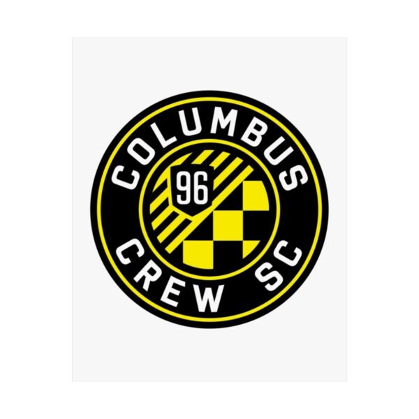 MLS Team Logos Columbus Crew Painting Bedroom Living Room Wall Art Décor Matte Vertical Posters