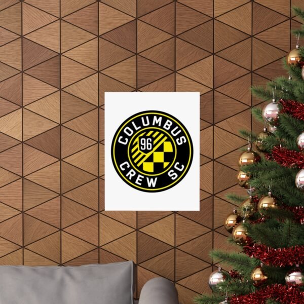 MLS Team Logos Columbus Crew Painting Bedroom Living Room Wall Art Décor Matte Vertical Posters