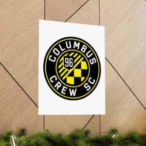 MLS Team Logos Columbus Crew Painting Bedroom Living Room Wall Art Décor Matte Vertical Posters