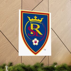 MLS Team Logos Real Salt Lake Painting Bedroom Living Room Wall Art Décor Matte Vertical Posters