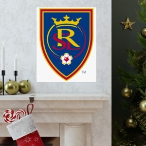 MLS Team Logos Real Salt Lake Painting Bedroom Living Room Wall Art Décor Matte Vertical Posters