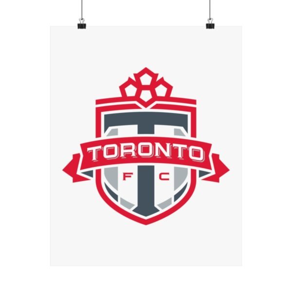 MLS Team Logos Toronto FC Painting Bedroom Living Room Wall Art Décor Matte Vertical Posters