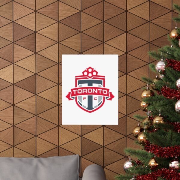 MLS Team Logos Toronto FC Painting Bedroom Living Room Wall Art Décor Matte Vertical Posters