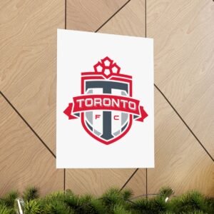 MLS Team Logos Toronto FC Painting Bedroom Living Room Wall Art Décor Matte Vertical Posters