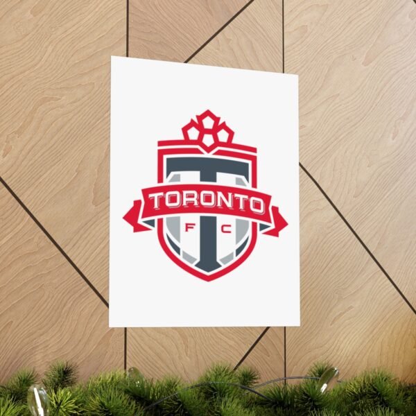 MLS Team Logos Toronto FC Painting Bedroom Living Room Wall Art Décor Matte Vertical Posters