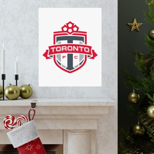 MLS Team Logos Toronto FC Painting Bedroom Living Room Wall Art Décor Matte Vertical Posters