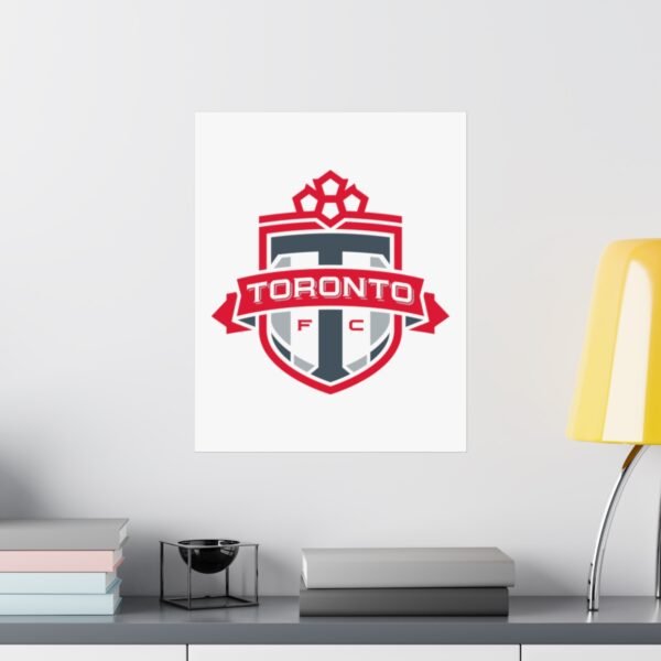 MLS Team Logos Toronto FC Painting Bedroom Living Room Wall Art Décor Matte Vertical Posters