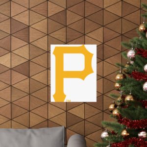MLB Team Logos Pittsburgh Pirates Painting Bedroom Living Room Wall Art Décor Matte Vertical Posters