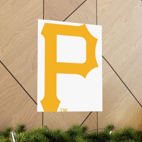 MLB Team Logos Pittsburgh Pirates Painting Bedroom Living Room Wall Art Décor Matte Vertical Posters