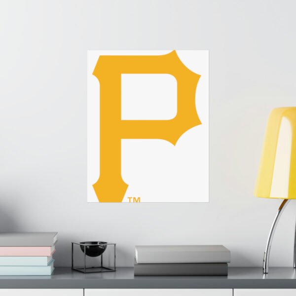 MLB Team Logos Pittsburgh Pirates Painting Bedroom Living Room Wall Art Décor Matte Vertical Posters