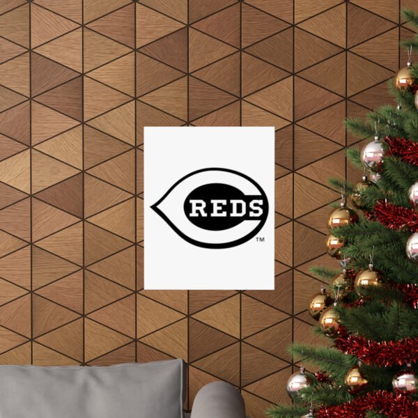 MLB Team Logos Cincinnati Reds Painting Bedroom Living Room Wall Art Décor Matte Vertical Posters