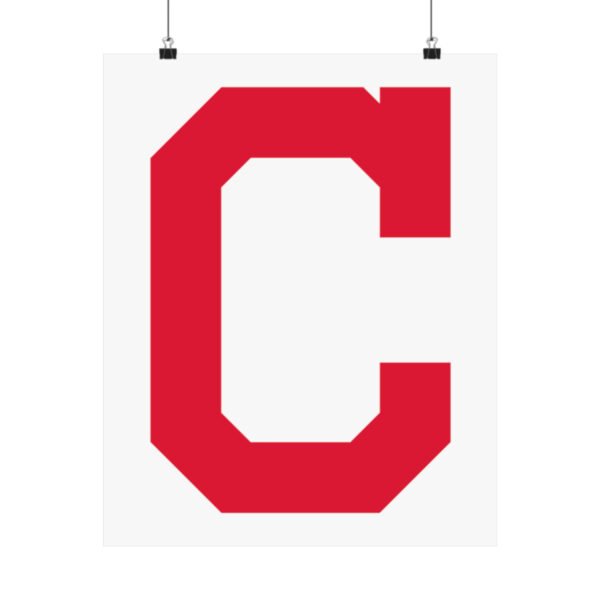 MLB Team Logos Cleveland Guardians Painting Bedroom Living Room Wall Art Décor Matte Vertical Posters