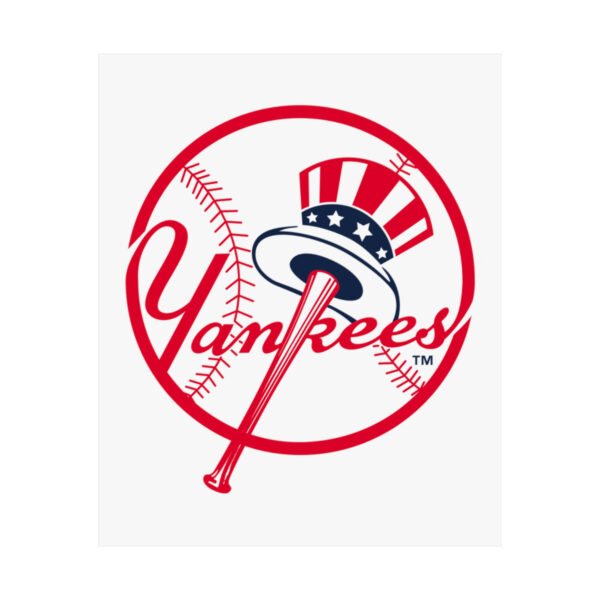 MLB Team Logos New York Yankees Painting Bedroom Living Room Wall Art Décor Matte Vertical Posters