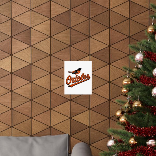 MLB Team Logos Baltimore Orioles Painting Bedroom Living Room Wall Art Décor Matte Vertical Posters