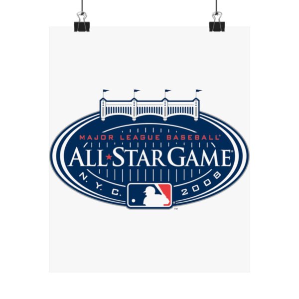 MLB Team Logos All-Star Game Painting Bedroom Living Room Wall Art Décor Matte Vertical Posters