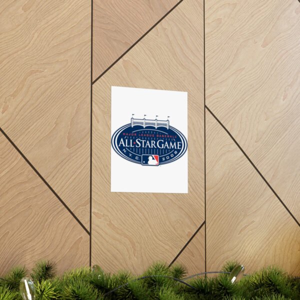 MLB Team Logos All-Star Game Painting Bedroom Living Room Wall Art Décor Matte Vertical Posters